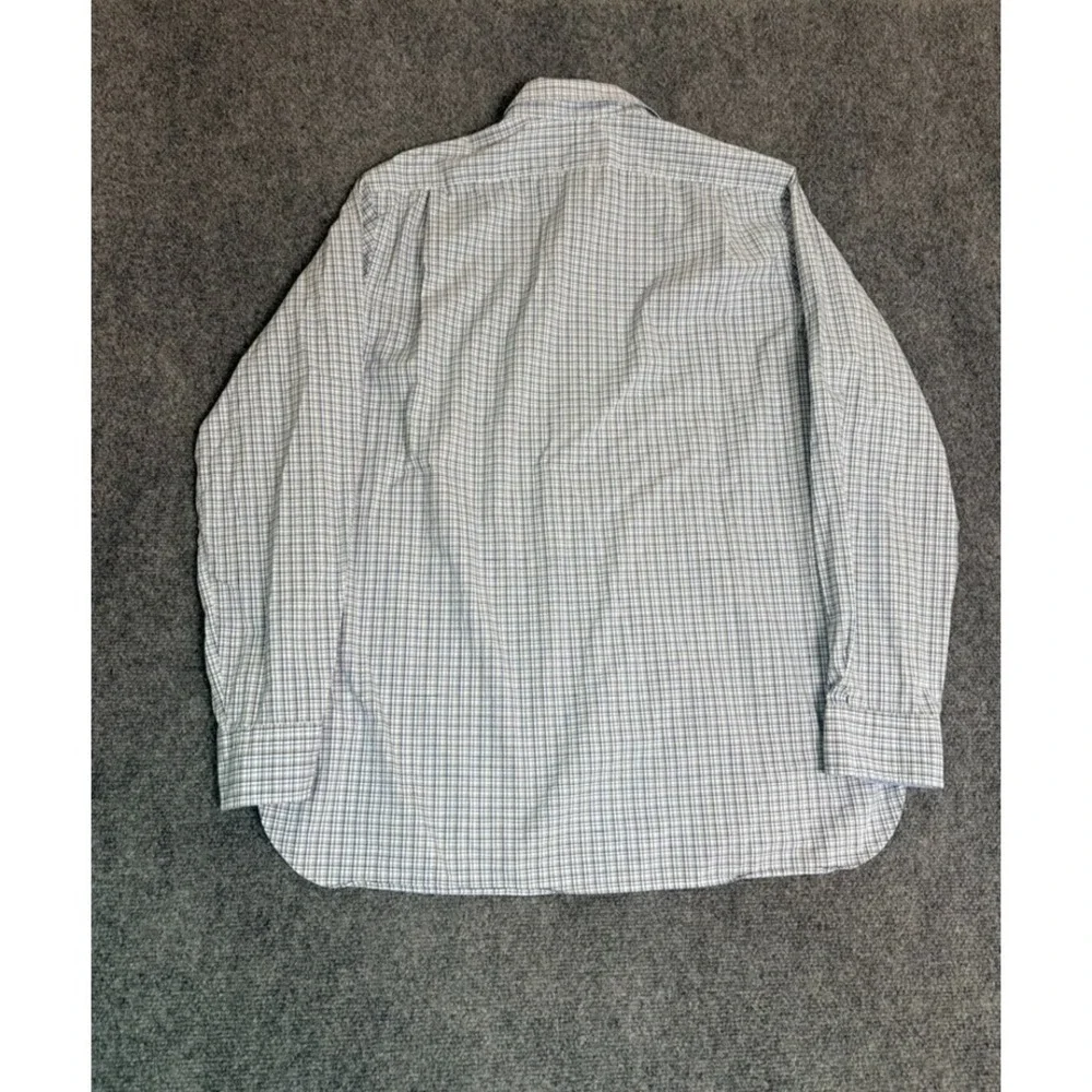 Ralph Lauren Polo  100% Cotton Stretch Button Up Shirt Multicolor Check Size XL